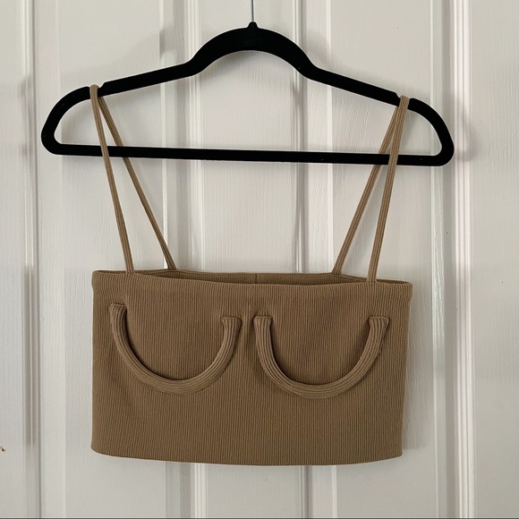 Orseund Iris Tops - Orseund Iris Knit Tank Top in Camel 💜